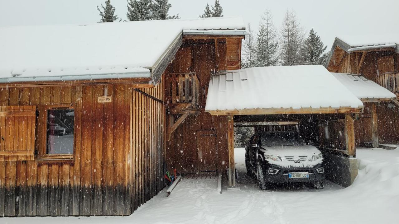 Chalet By Sophie Superdevoluy Avec Piscine Екстер'єр фото